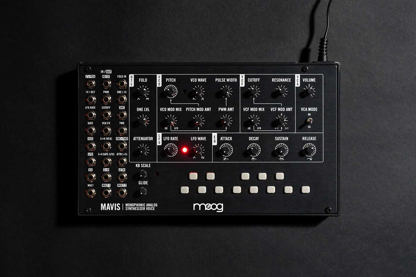 moog Mavis 7/30(土)発売！機能満載でコンパクトな組み立て式アナログ