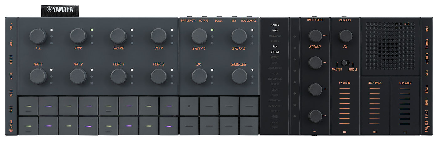 YAMAHAのモバイル・オールインワンギア新製品「SEQTRAK」が予約開始