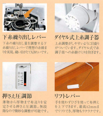CK1000 | ジャノメ 完売商品 | ミシンの販売・修理と安心5年保証の専門店