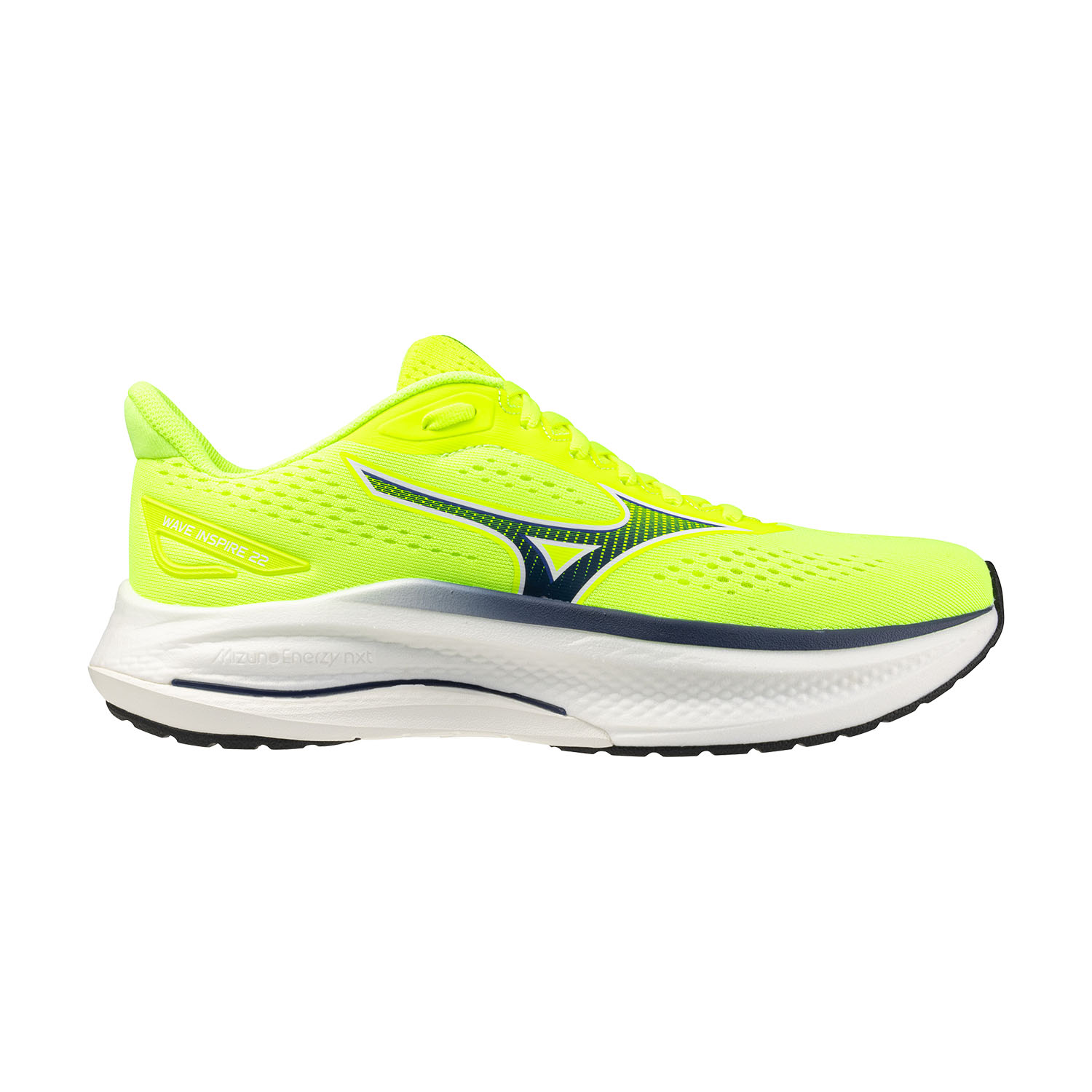 Mizuno Wave Inspire 22 Men's Running Shoes Lightning Yellow/Blue