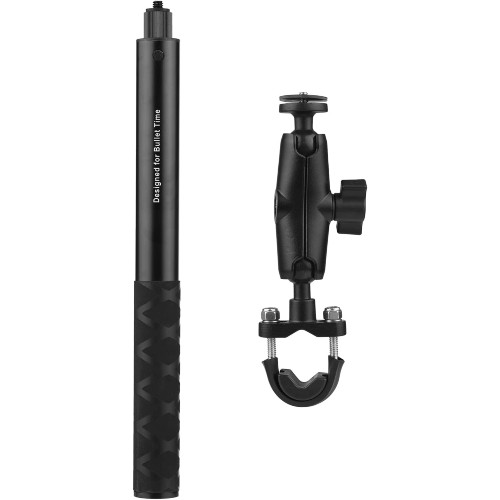 GABEY オートバイバイク見えない自撮り棒ハンドルバーマウント