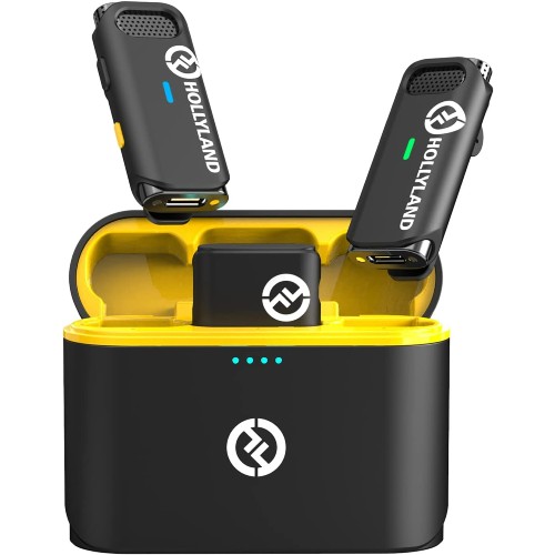 HOLLYLAND LARK M1 DUO 2.4GHz 帯 デュアルチャンネルワイヤレスマイク