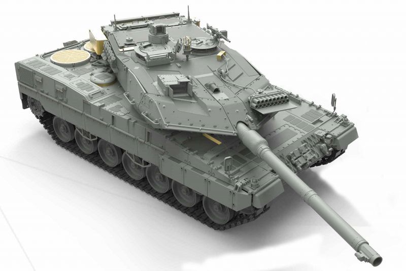 モンモデル[MENTS-027]1/35 ドイツ主力戦車レオパルト2A7 - M.S Models