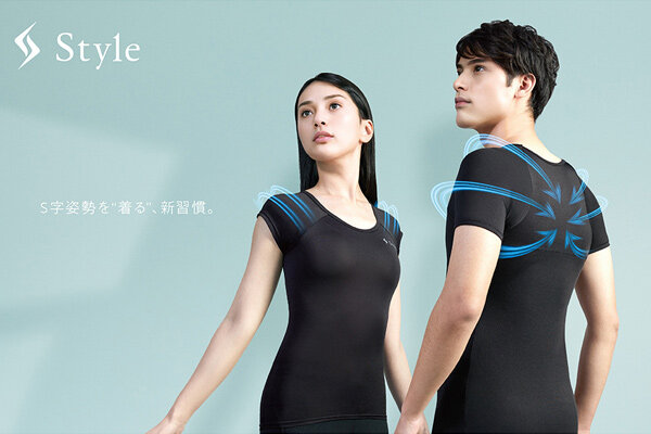 着るだけで猫背・巻き肩をケア「Style BX Innerwear」 2024年3月販売