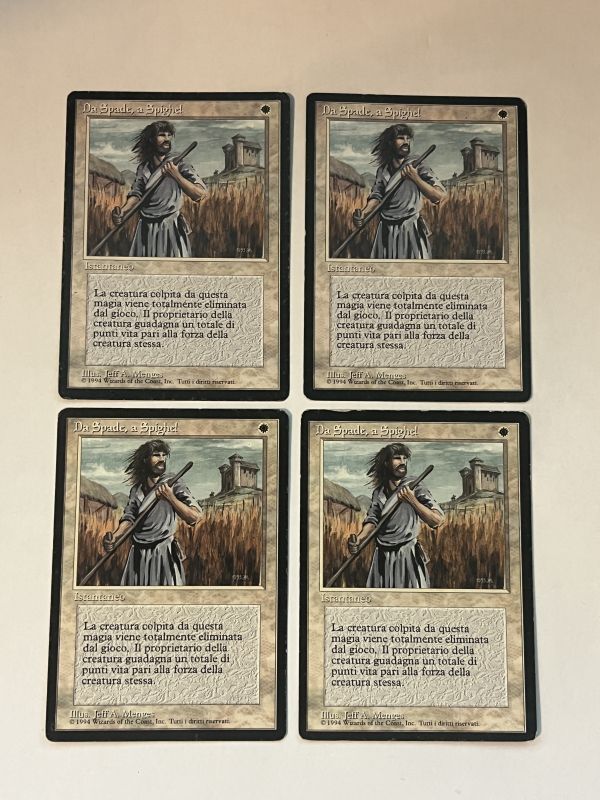 h*e様 英語版Foil ボーダーレス剣を鍬に/Swords to Plowsh 英)剣を鍬に