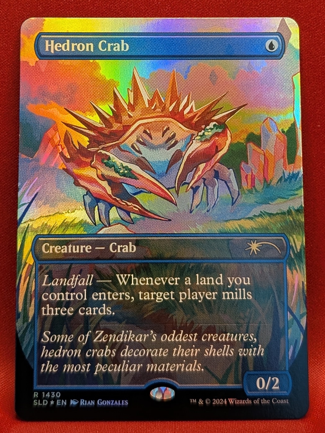 Hedron Crab Magic the Gathering Proxy