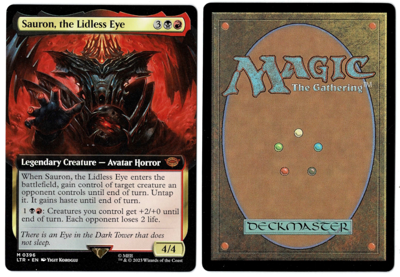Sauron, the Lidless Eye Magic the Gathering Proxy
