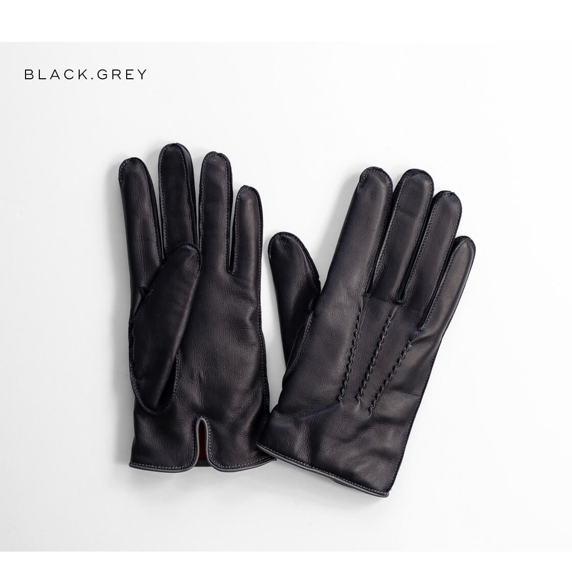 DENTS デンツ ALNWICK ヘアシープレザー カシミヤ裏地 グローブ 手袋