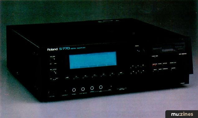 Roland S750 Sampler (SOS Oct 91)