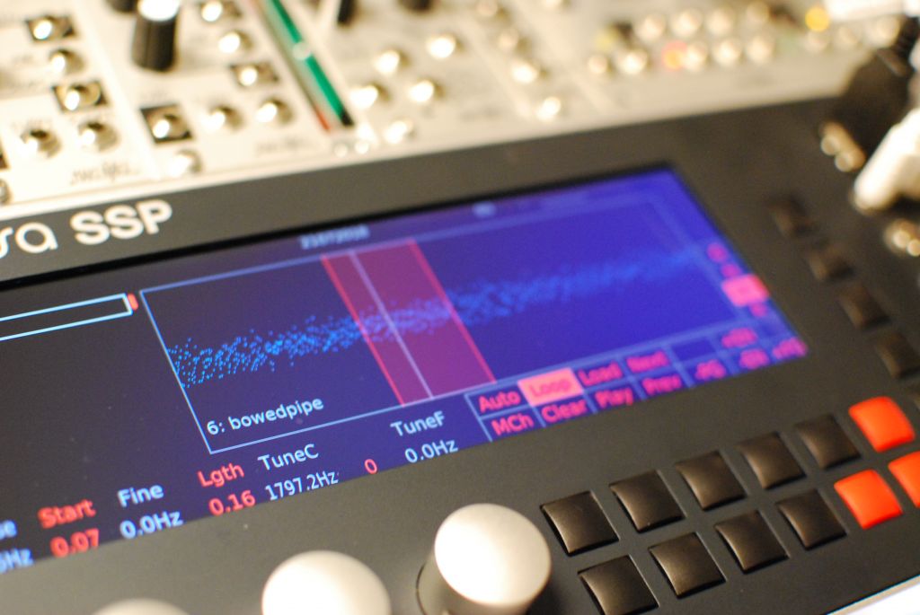 Percussa SSP: wavetable, granular, sampling, fx processor - MOD