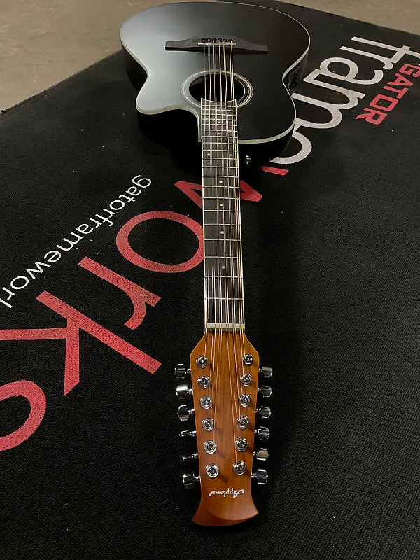 Ovation Applause AB24-5S Mid-Depth Acoustic-Electric Guitar