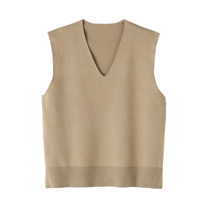 Milano Rib Vest | Women's Fall Knitwear | MUJI USA
