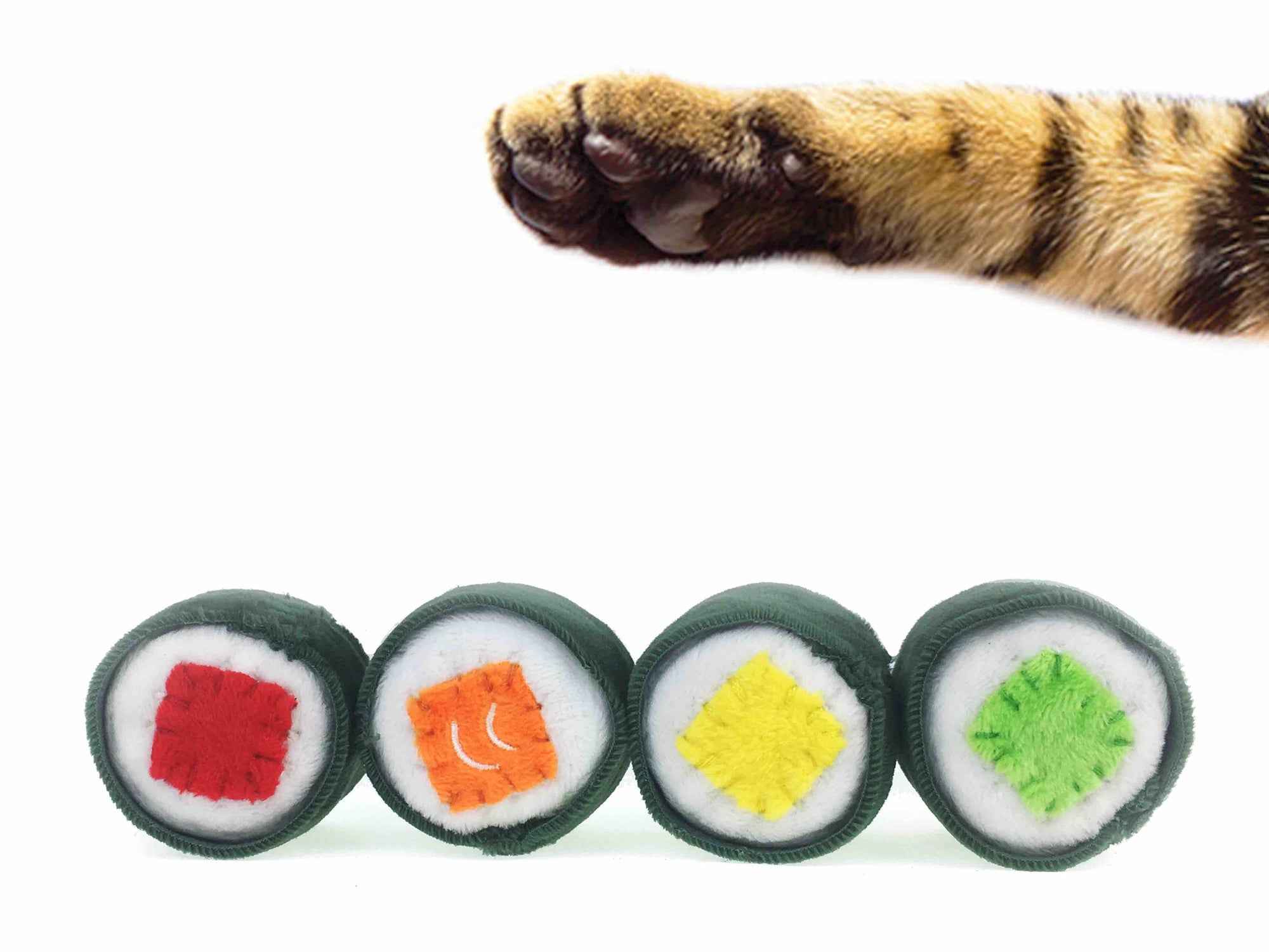 Munchiecat Deluxe Catnip Sushi Toys - Artisanal Japanese-Themed