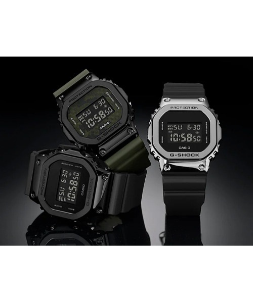 G-SHOCK ジーショック 時計 GM-5600B-1JF GG I10 時計｜ムラサキ