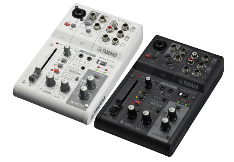 AG03mk2、AG06mk2が発売決定！発売日は2022年4月1日、旧機種との違いや