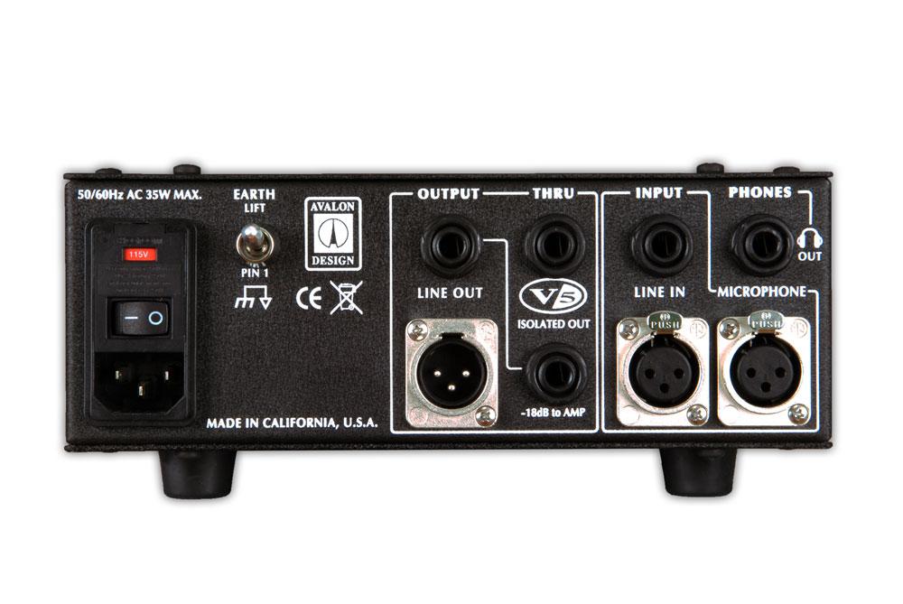 AVALON DESIGN プリアンプ/D.I./リアンプ・ユニットV5 Black新品 デモ