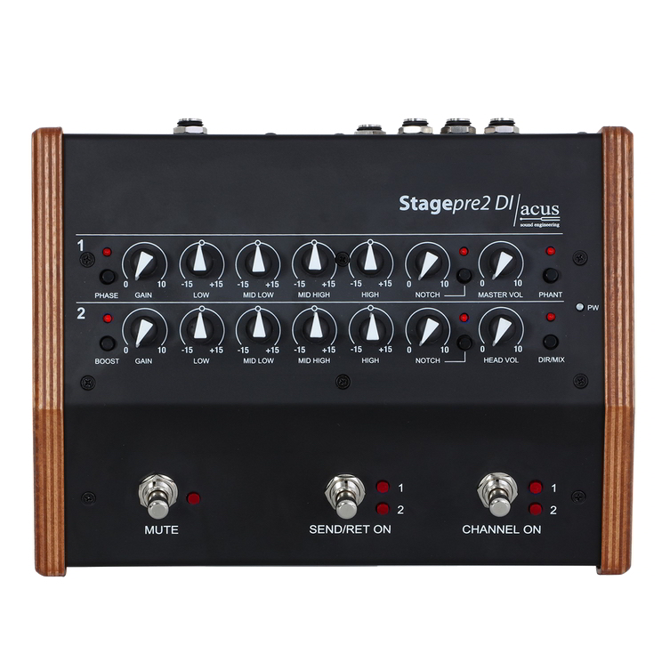 acus sound engineering アコースティックギタープリアンプ/DISTAGE