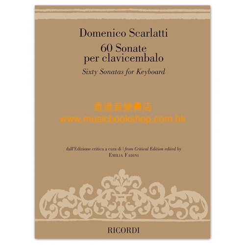 Scarlatti, D: 60 Sonate per clavicembalo antologia dall'edizione