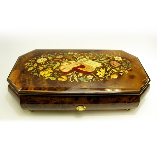 72弁】イタリア象嵌BOX EX-313 オルゴール 高級 ｜株式会社オルゴール