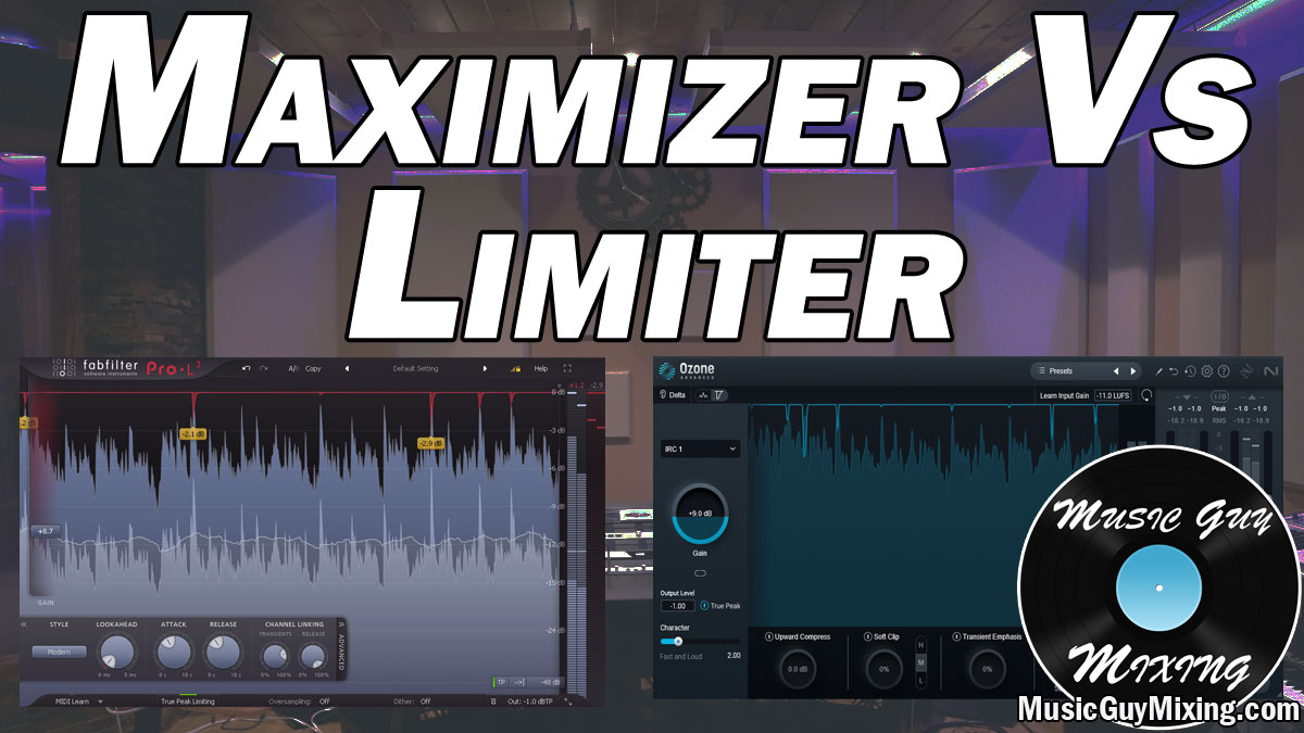 Maximizer Vs Limiter - Are They the Same Thing? - Music Guy Mixing