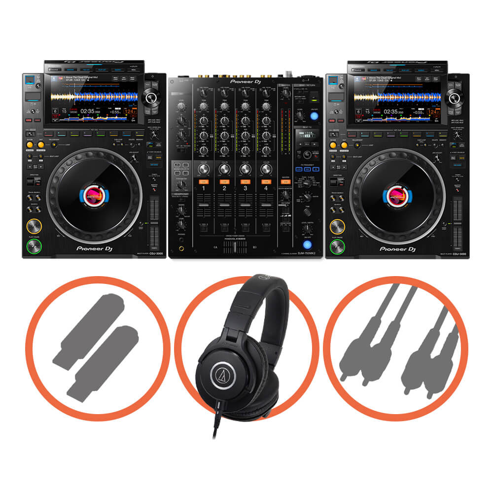 Pioneer DJ CDJ-3000 Club House set｜ミュージックランドKEY