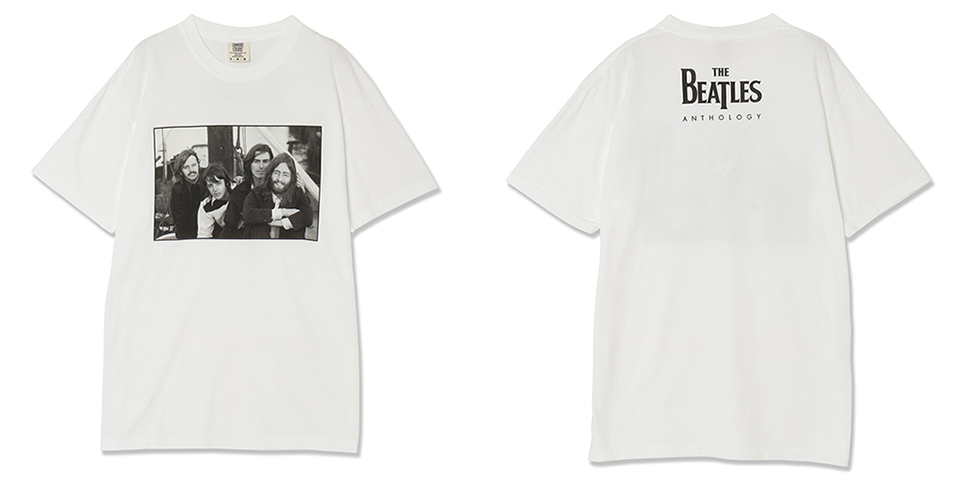 ザ・ビートルズ・アンソロジー』 Tシャツ、デザイン公開