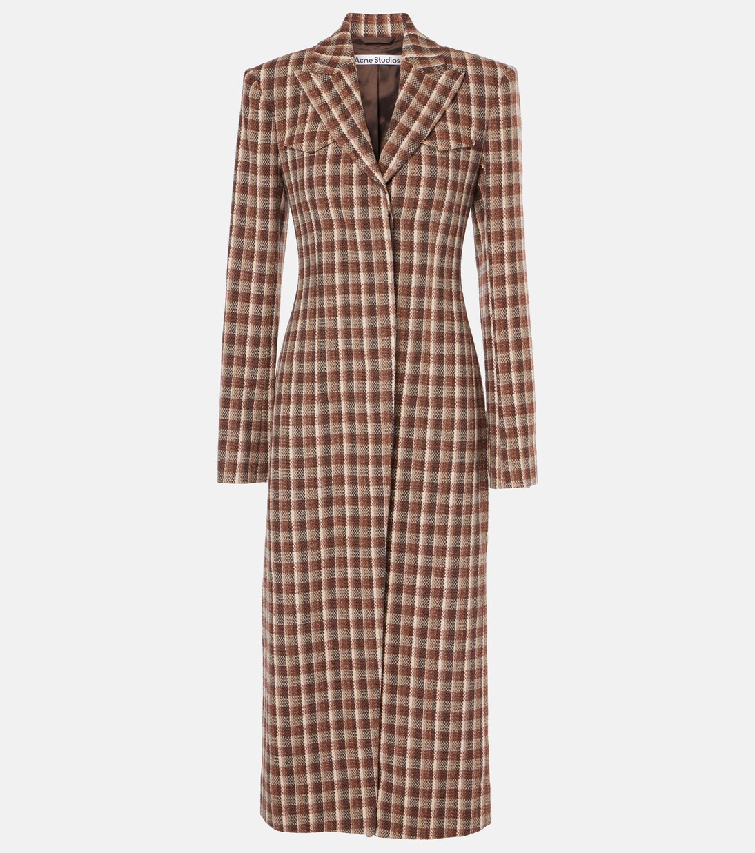 Single-breasted coat in multicoloured - Acne Studios | Mytheresa