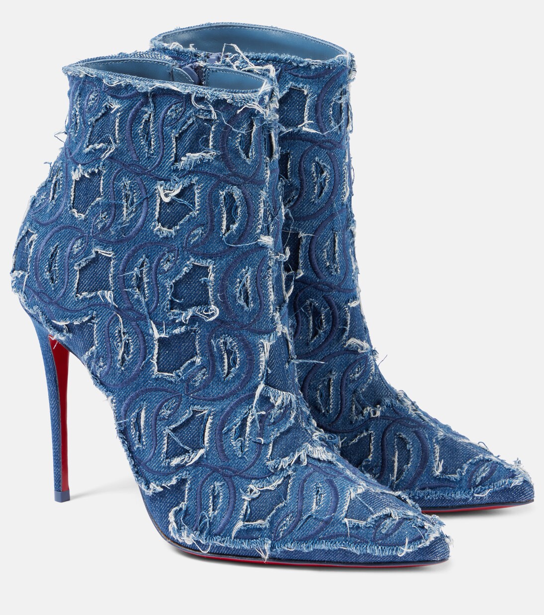 So Kate 100 denim pumps in blue - Christian Louboutin | Mytheresa