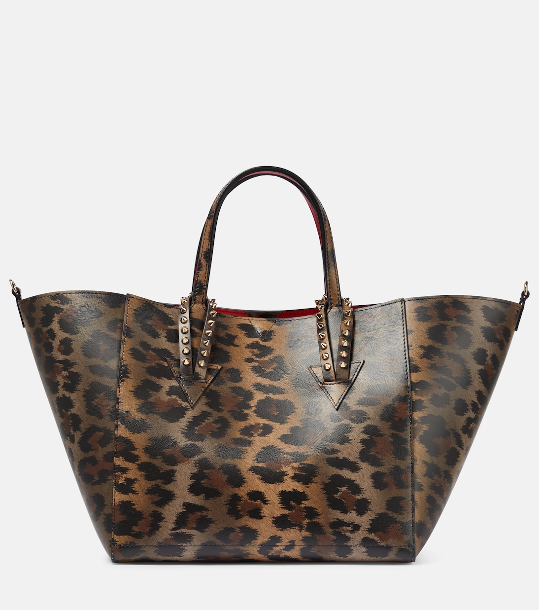 Cabachic Small leopard-print tote bag in multicoloured - Christian