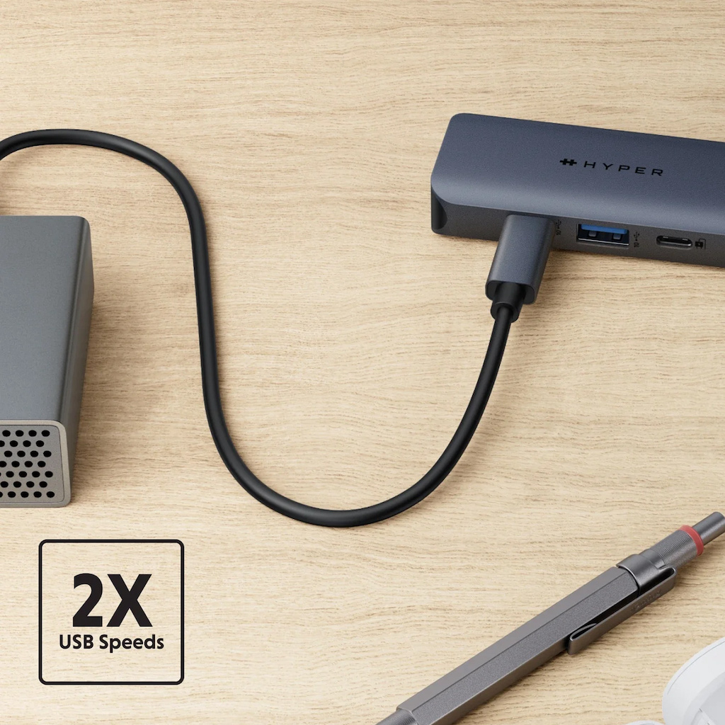 HyperDrive Next 4 Port USB-C ハブ