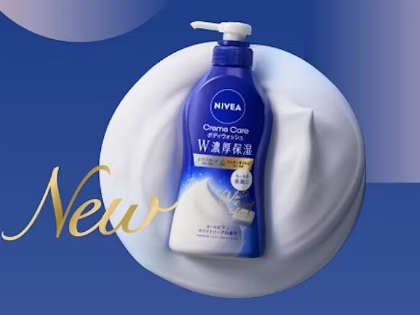 ニベア花王、さらに濃厚な泡で洗い上がりしっとりに「ニベア クリーム