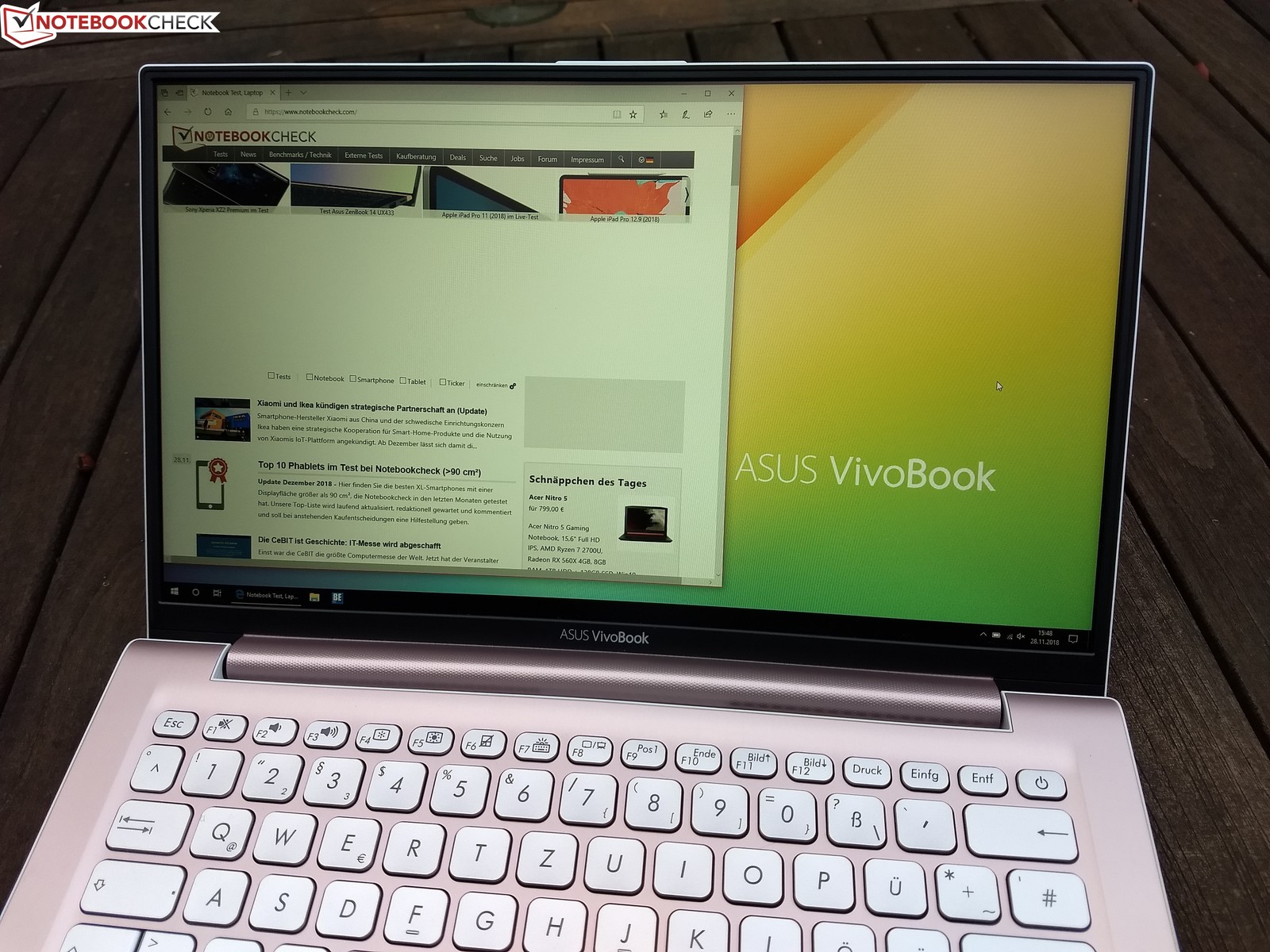 Asus VivoBook S13 S330UA (i7, FHD) Laptop Review - NotebookCheck