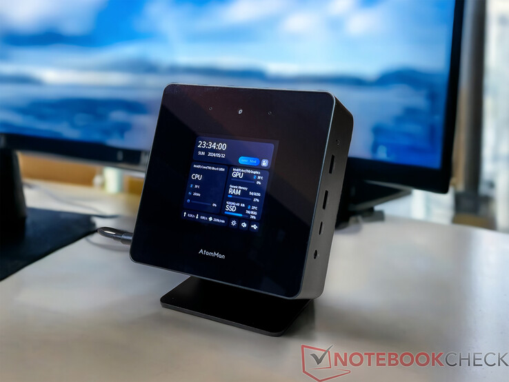 Minisforum AtomMan X7 Ti with Intel Core Ultra 9 185H in review