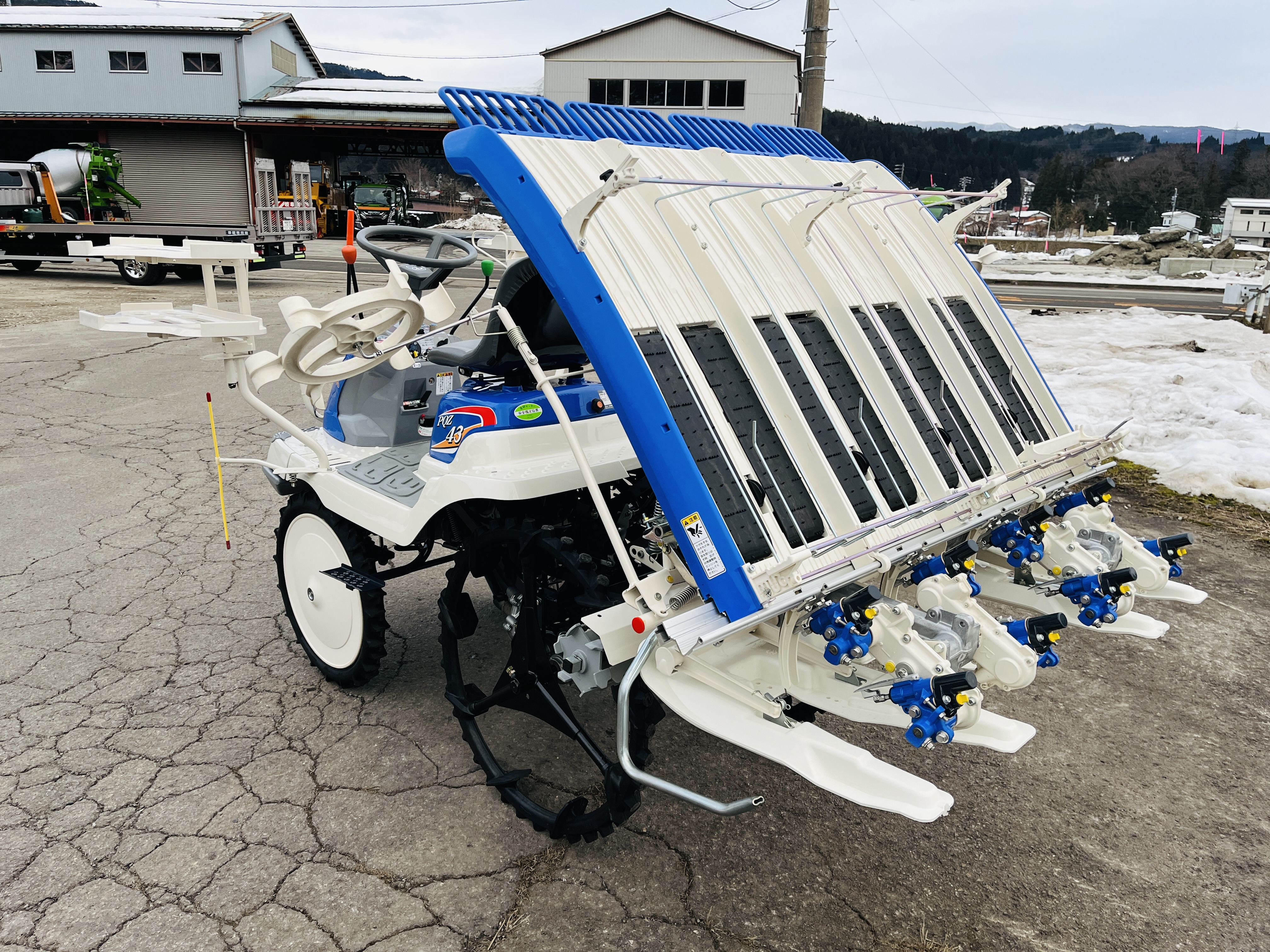 イセキ 中古田植機 PQZ43-DULの詳細｜農機具通販ノウキナビ