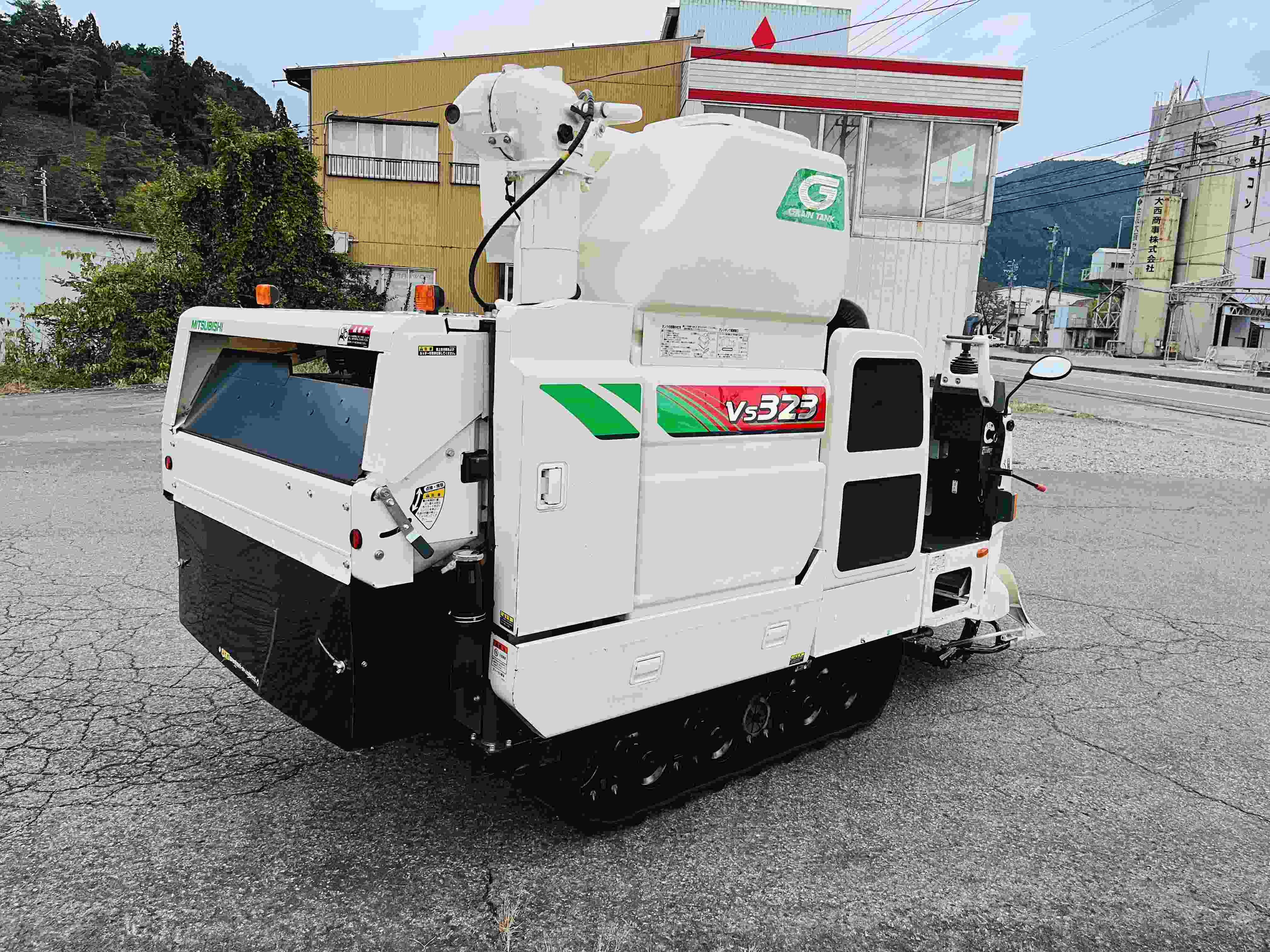三菱マヒンドラ農機 中古コンバイン VS323の詳細｜農機具通販ノウキナビ