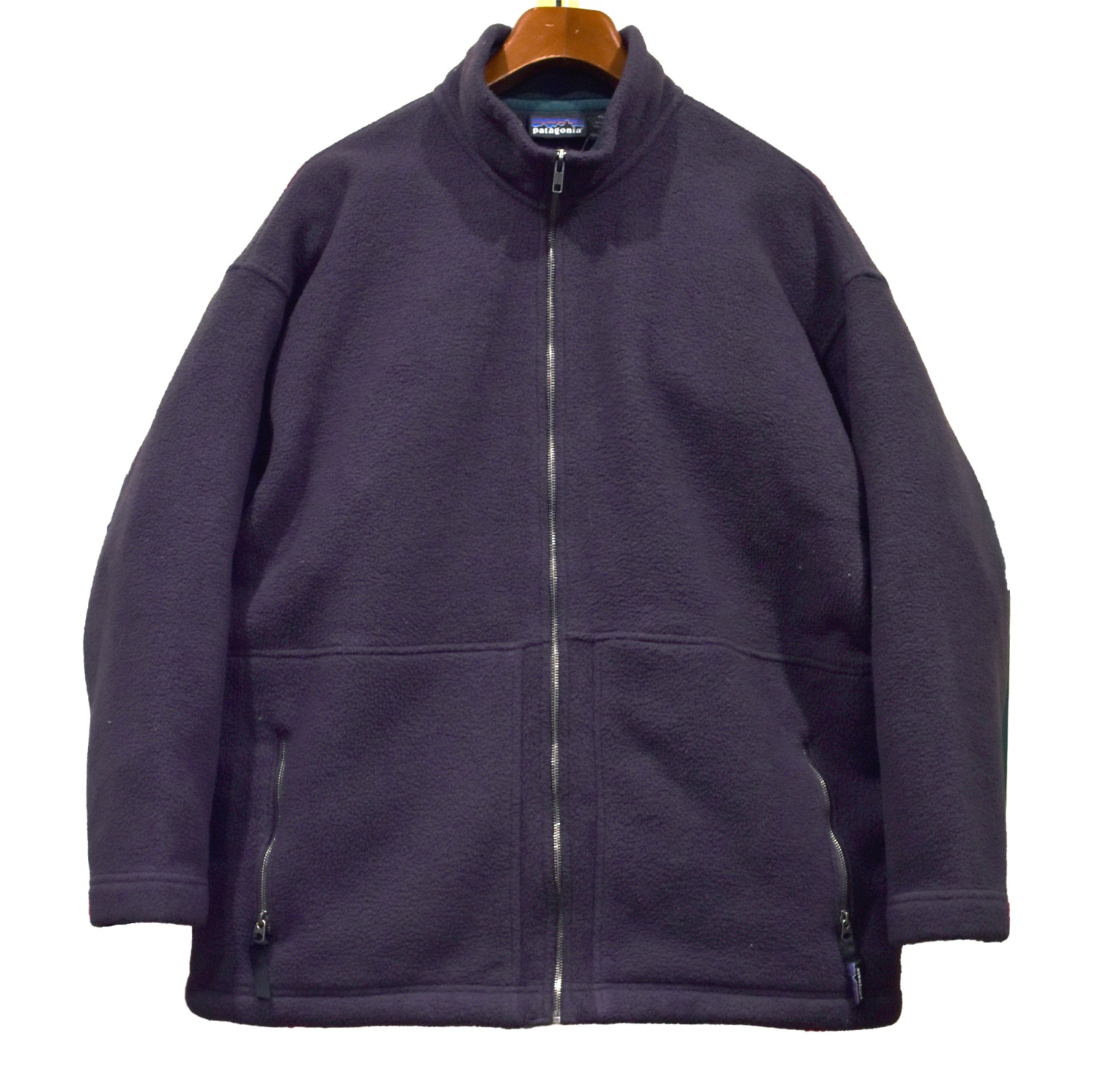 USA製【パタゴニア】patagonia【紫】【フリースカーディガン】【サイズ