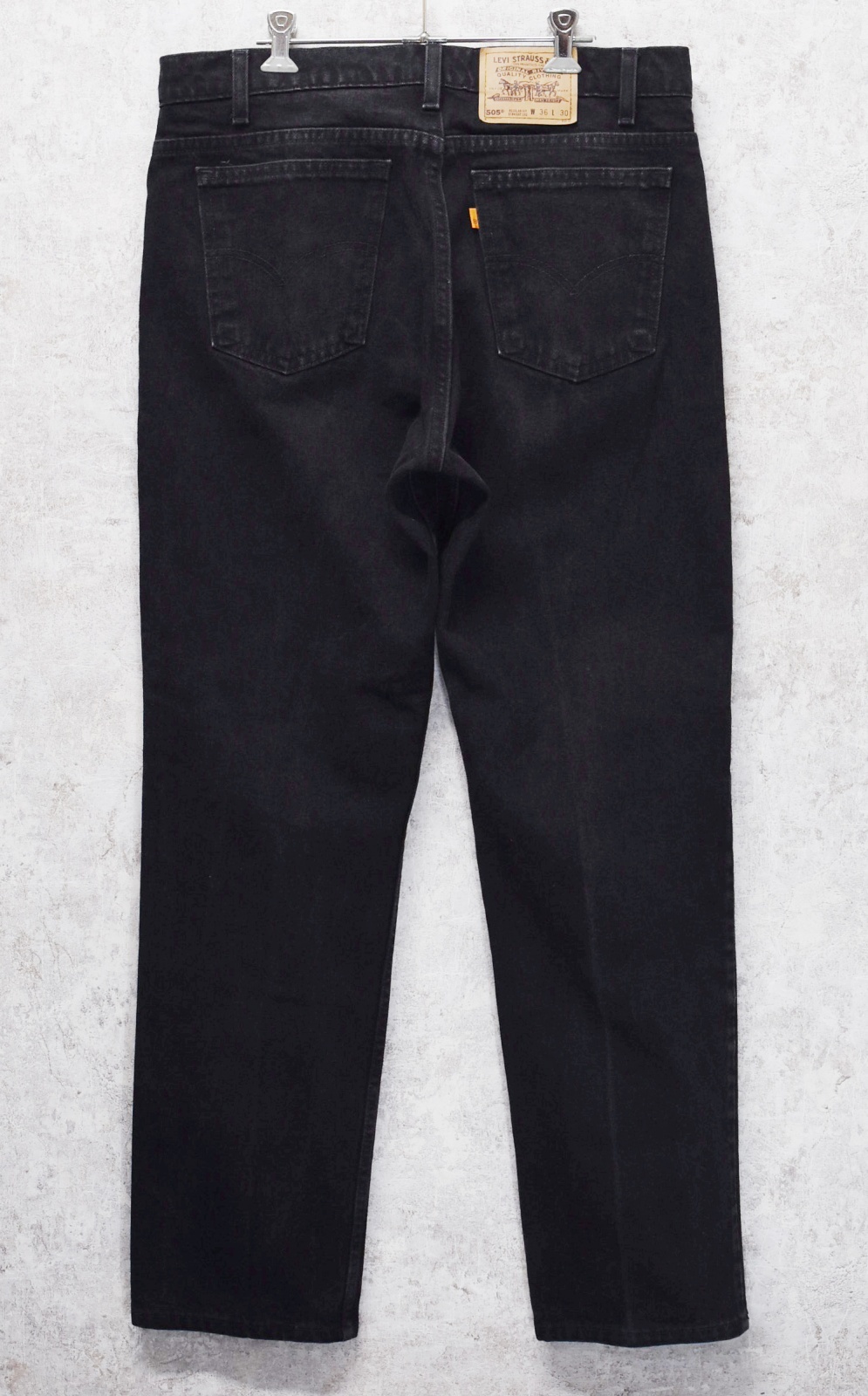 90's【USA製】【ビンテージ】【LEVI'S】【リーバイス505】505【黒