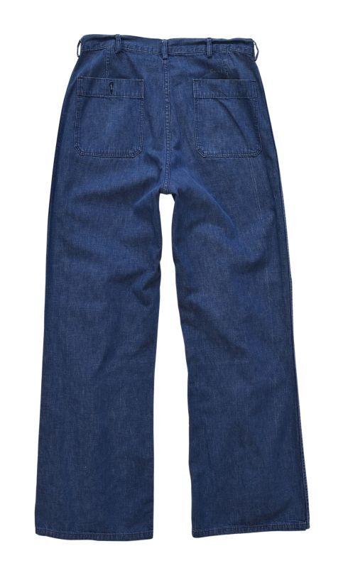 60's【ビンテージ】米軍実物【USN】【U.S.NAVY】【デニムセーラー