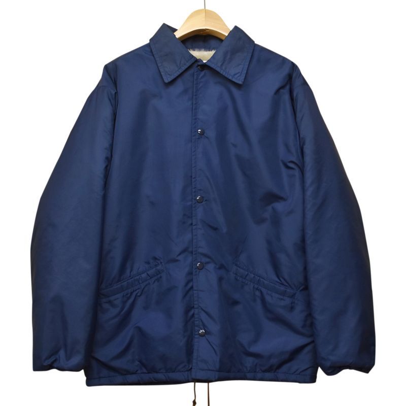 80's【USA製】【ビンテージ】【POST】【紺】【ボア裏地付き】【コーチ