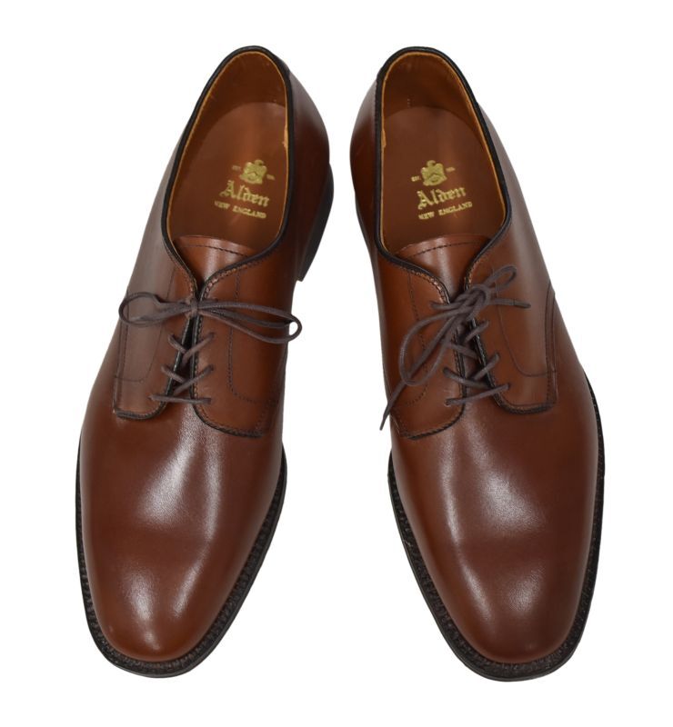 デッドストック】【USA製】ビンテージ【ALDEN】【オールデン】ブラウン