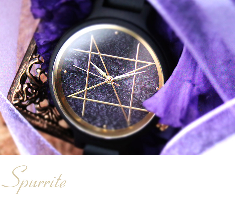 特集ページ 天然石×天然木 唯一無二の美しい模様の腕時計「NOZ」