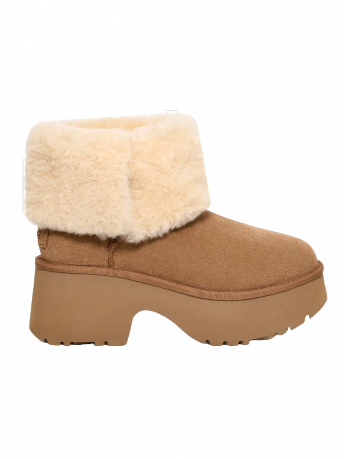 UGG BOOTS NEW HEIGHTS CUFF CHESTNUT