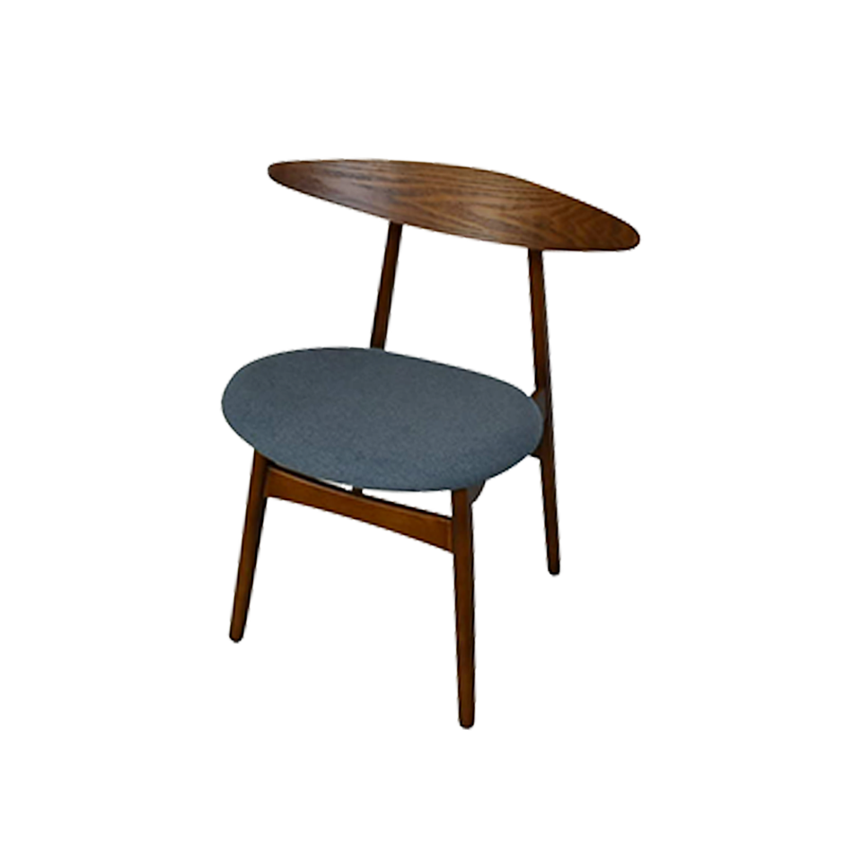 チェアRY54【送料無料】ウォールナット/ダークブルー | NOCEノーチェ