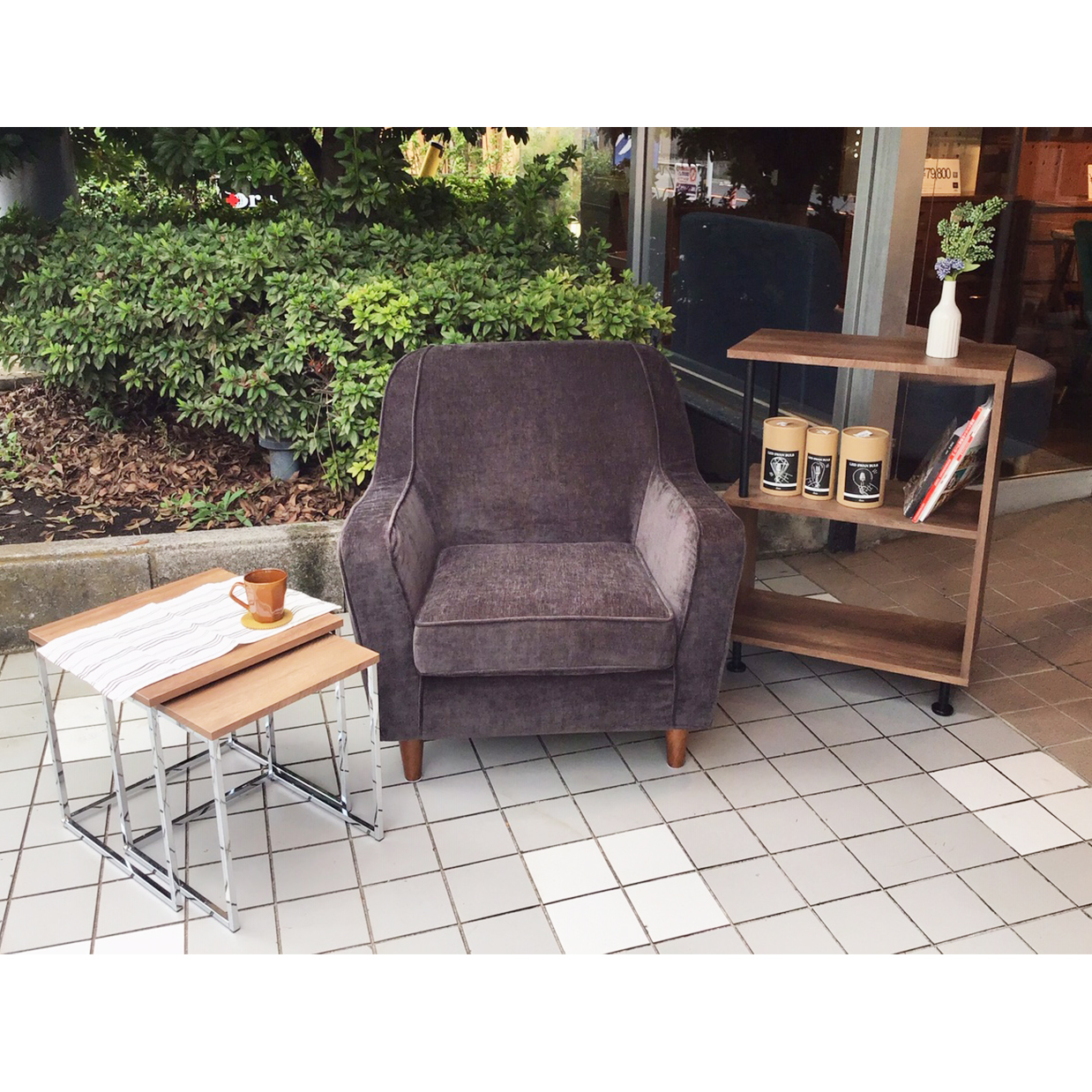 ソファTD1914 1人掛け【送料・開梱設置無料】 グレー | NOCEノーチェ