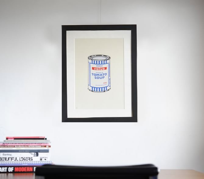 Banksy（バンクシー）-Soup Can、Pest ControlのCOA付き作品を販売 ー
