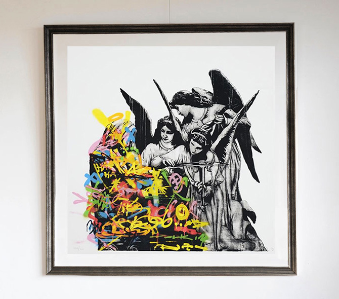 DOLK ポスター「ANGELS」｜グラフィティアート/アートポスター ー