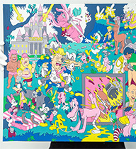 ロッカクアヤコの「CLOSE TO YOUR TREASURE」アート＆ポスターを販売