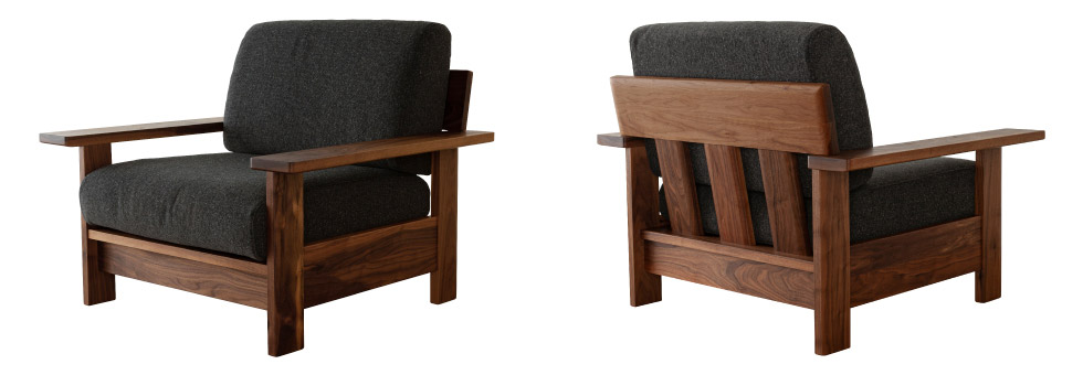 ゆったりと広く魅せるロー&ワイドなフォルム [Wise / ワイズ] 1Pソファ