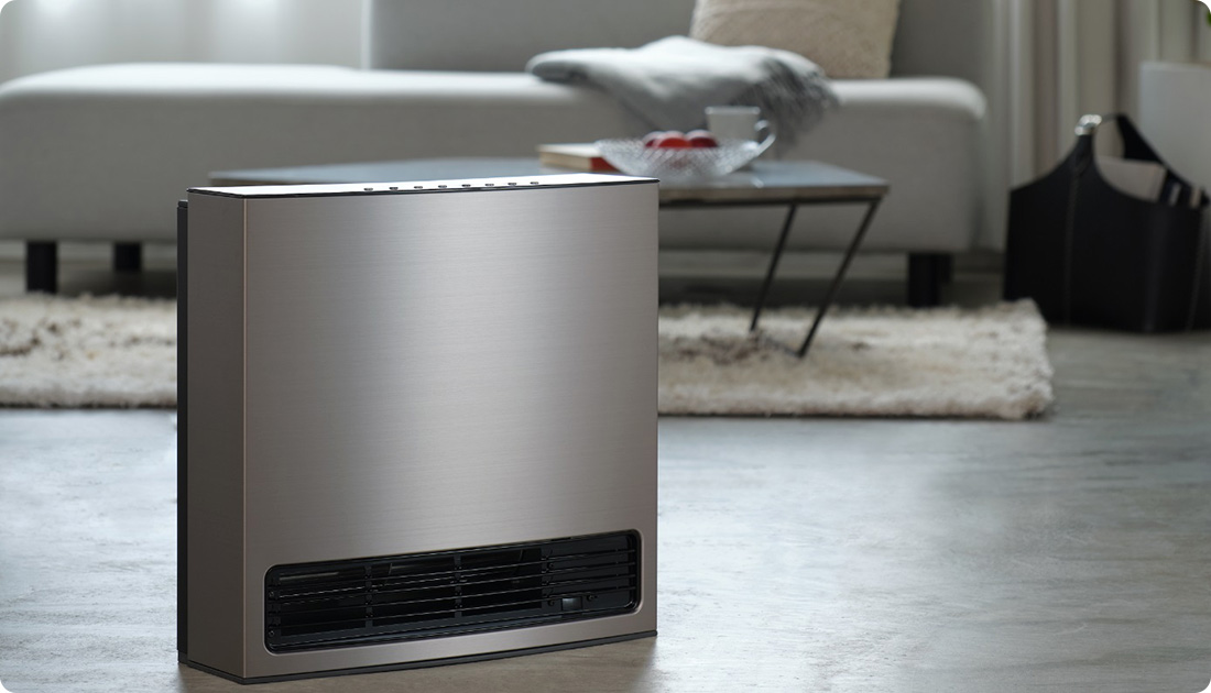 NORITZ ノーリツ 都市ガス ファンヒーター ケーブル付き ノーリツ ガス