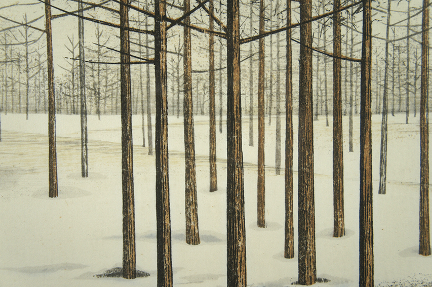 稲垣朱実版画額 | Natsume Books